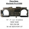 Placa Base MacBook Pro 15" i7 2,2 16 RAM, SSD 256GB / 2018
